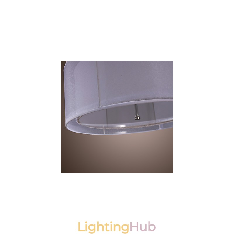 Modern Acrylic Flush Mount with 3 Lights Cylinder Design