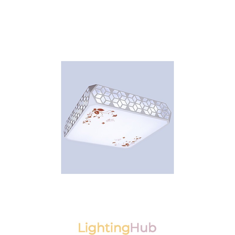 Modern Contemporary Mini Style Metal Flush Mount
