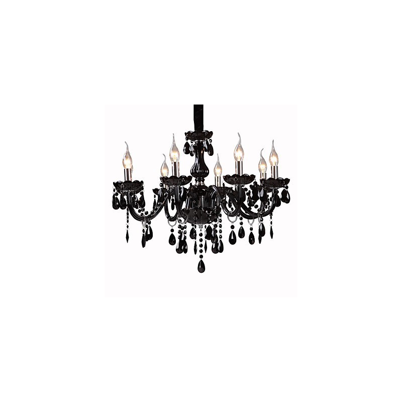 Modern Contemporary Crystal Electroplated Chandelier