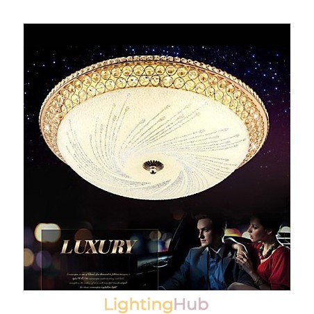 Modern Luxury Crystal Light Absorb Dome Light SMD Double Color Diameter 50CM Modern Luxury Crystal Light Absorb Dome Light SMD Double Color Diameter 50CM