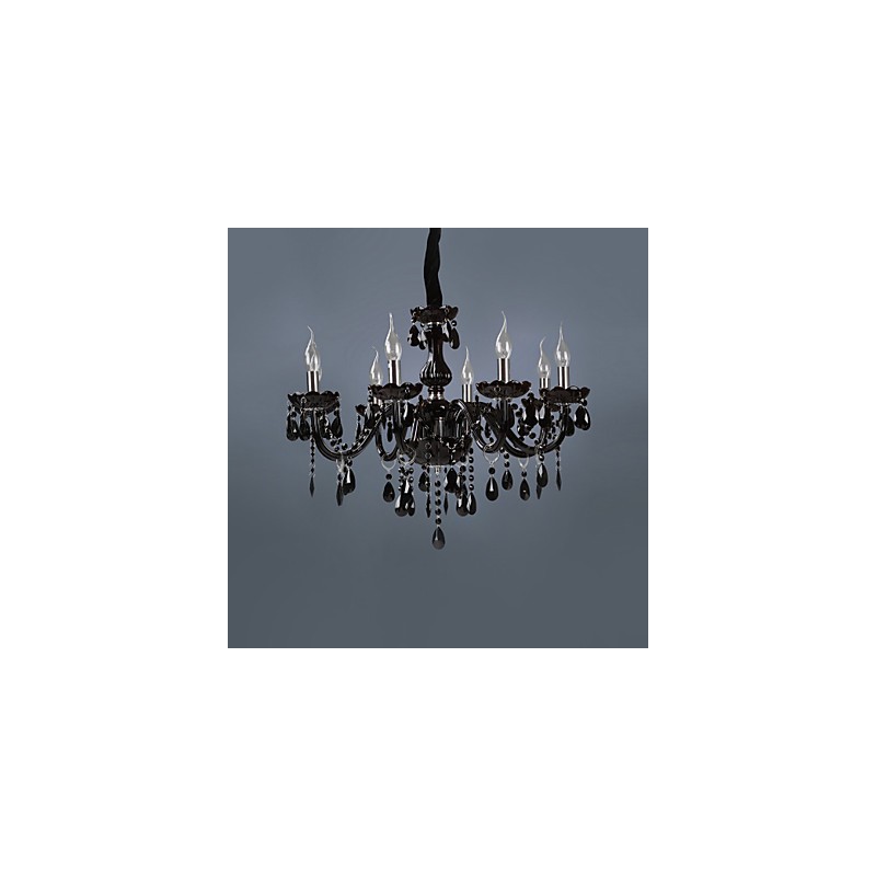 Modern Contemporary Crystal Electroplated Chandelier