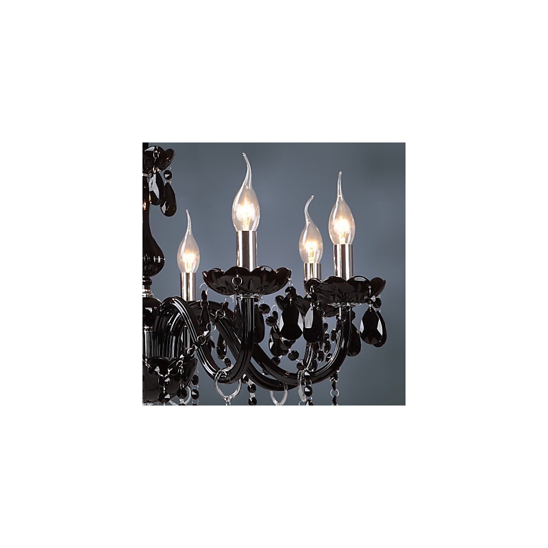 Modern Contemporary Crystal Electroplated Chandelier