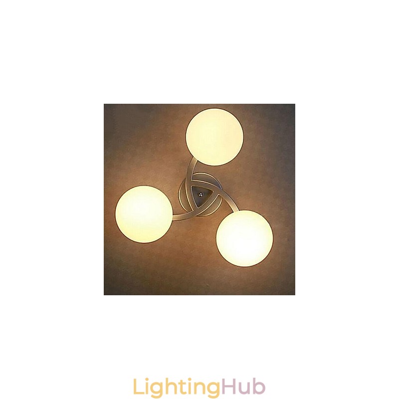 Ceiling Lamp 3 Light Modern Simple Artistic