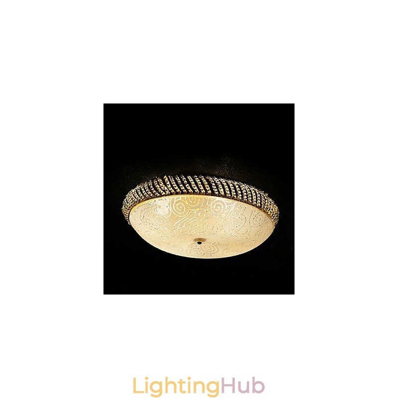 Luxuriant Ceiling Light with 4 Lights in Golden