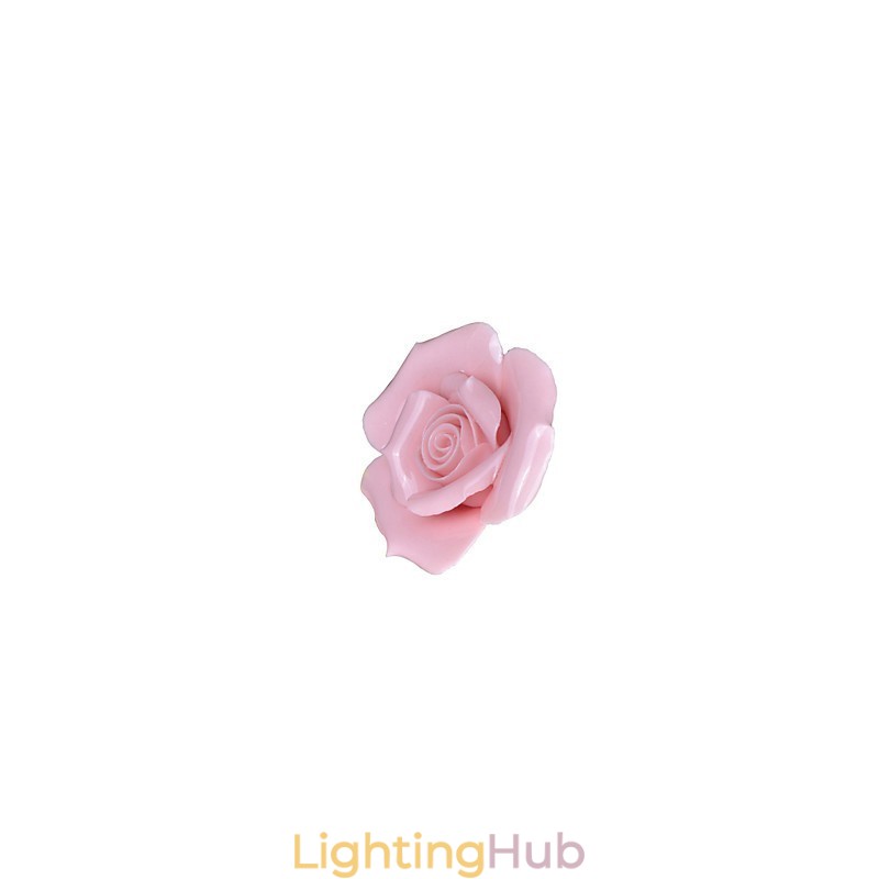 Creative Lamp Lamp Warm Garden Rose Three Simple Ceiling Lamps