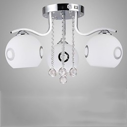 Flush Mount Crystal Modern Contemporary Glass