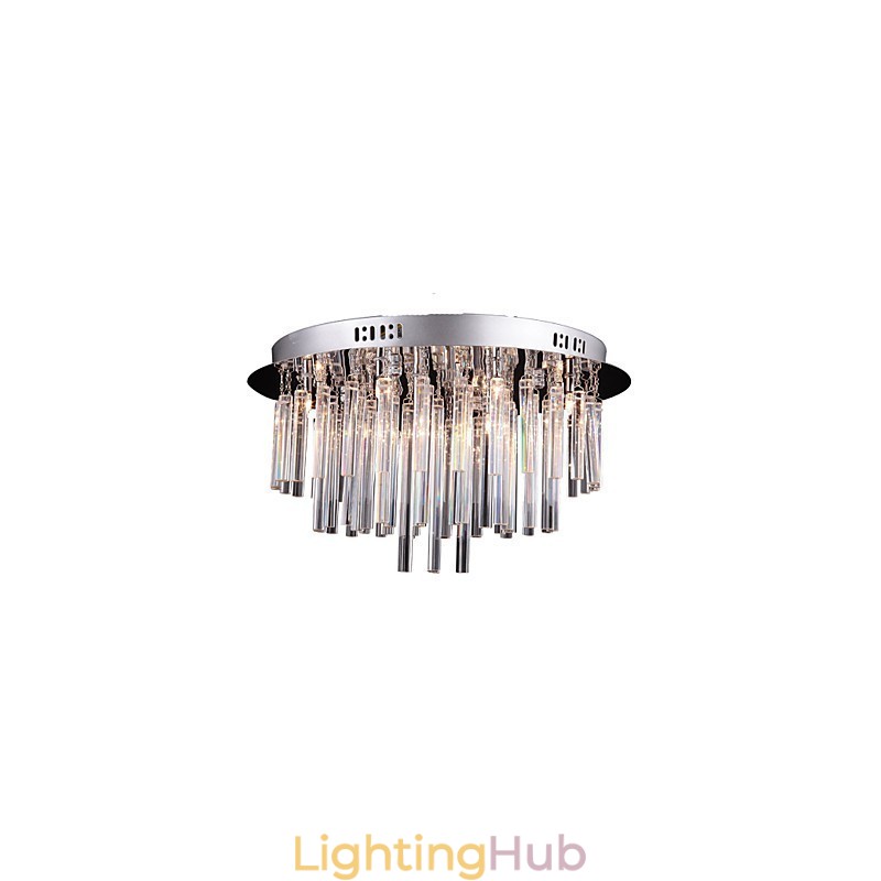 Modern Crystal Chandelier with 12 Lights