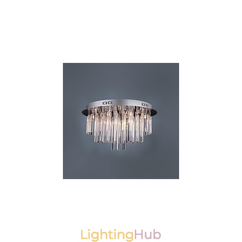 Modern Crystal Chandelier with 12 Lights