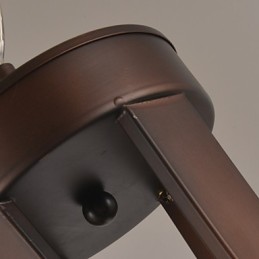 Traditional Classic Retro Mini Style Painting Metal Chandelier