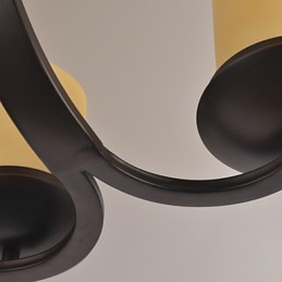 Traditional Classic Retro Mini Style Painting Metal Chandelier