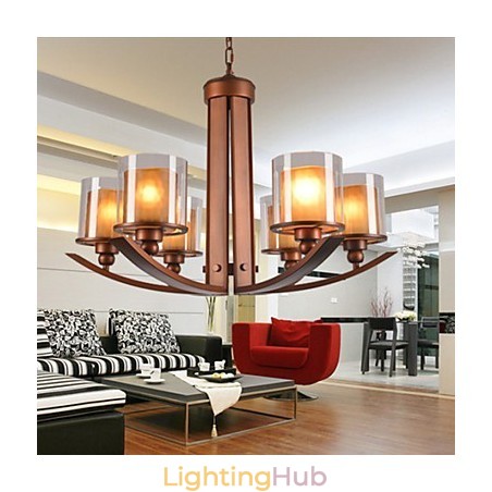 Traditional Classic Retro Mini Style Painting Metal Chandelier Traditional Classic Retro Mini Style Painting Metal Chandelier