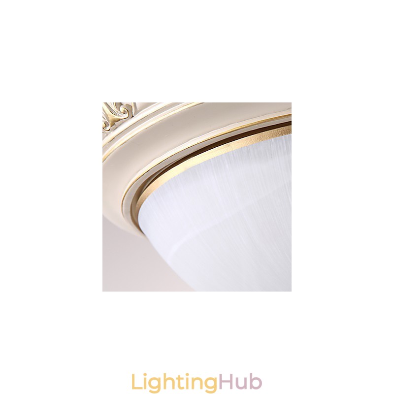 Flush Mount Crystal Traditional Classic Resin
