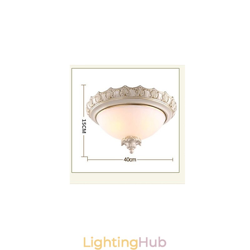 Flush Mount Crystal Traditional Classic Resin