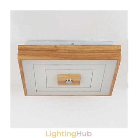Modern Contemporary Mini Style Painting Wood Bamboo Flush Mount Modern Contemporary Mini Style Painting Wood Bamboo Flush Mount