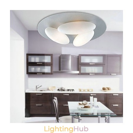 Modern Flush Mount with 3 Lights (G9 Bulb Base) Modern Flush Mount with 3 Lights (G9 Bulb Base)