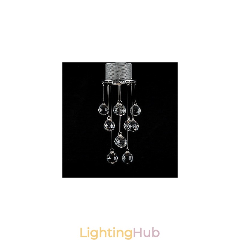 Modern Crystal Flush Mount Light