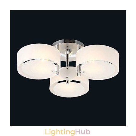 Flush Mount Modern Contemporary 3 Lights Ceiling Light Metal Flush Mount Modern Contemporary 3 Lights Ceiling Light Metal