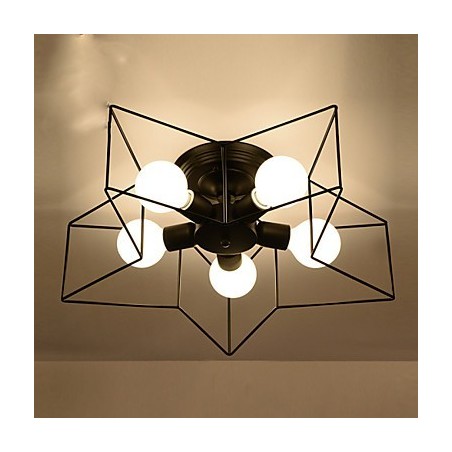 Brief Five Pointed Star Lighting Personalized Modern Ceiling Light Child Housing Lamps