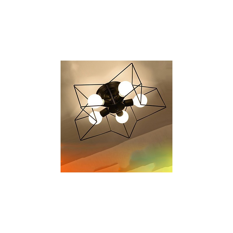 Brief Five Pointed Star Lighting Personalized Modern Ceiling Light Child Housing Lamps