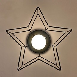 Brief Five Pointed Star Lighting Personalized Modern Ceiling Light Child Housing Lamps
