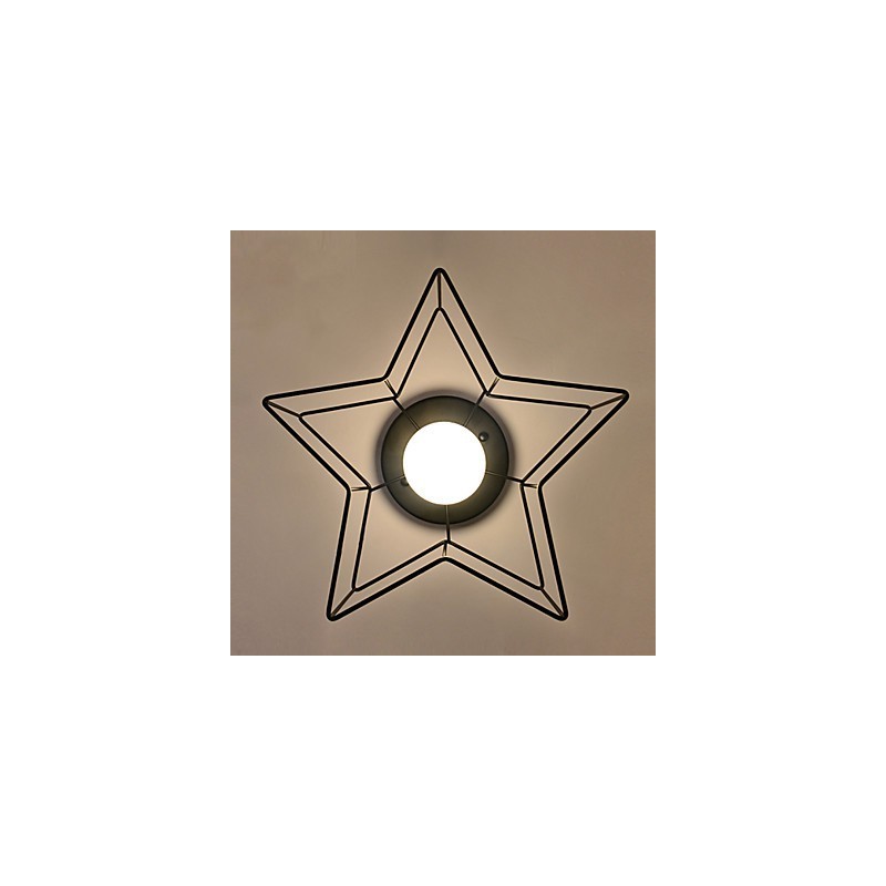 Brief Five Pointed Star Lighting Personalized Modern Ceiling Light Child Housing Lamps