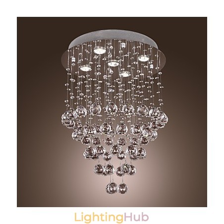 Crystal Chandelier with 5 lightsoque Design (K9 Crystal) Crystal Chandelier with 5 lightsoque Design (K9 Crystal)