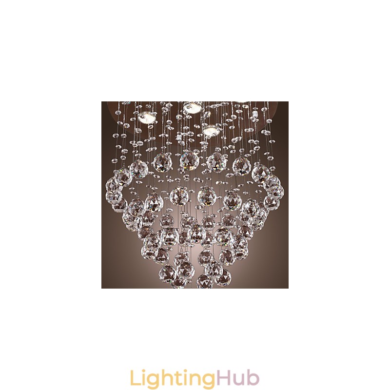 Crystal Chandelier with 5 lightsoque Design (K9 Crystal)