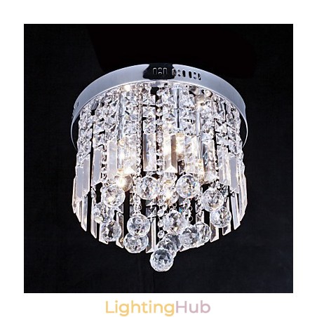 Flush Mount Crystal Modern Contemporary Metal Flush Mount Crystal Modern Contemporary Metal