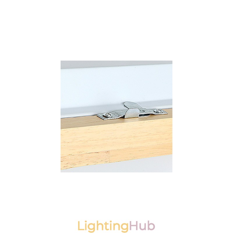 Flush Mount Mini Style Modern Contemporary Wood