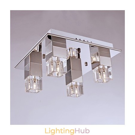 Flush Mount Mini Style Modern Contemporary Metal Flush Mount Mini Style Modern Contemporary Metal