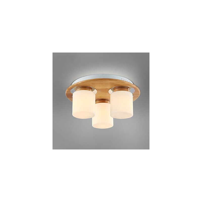 High Brightness Original Wooden Modern Ceiling Lights Country Style