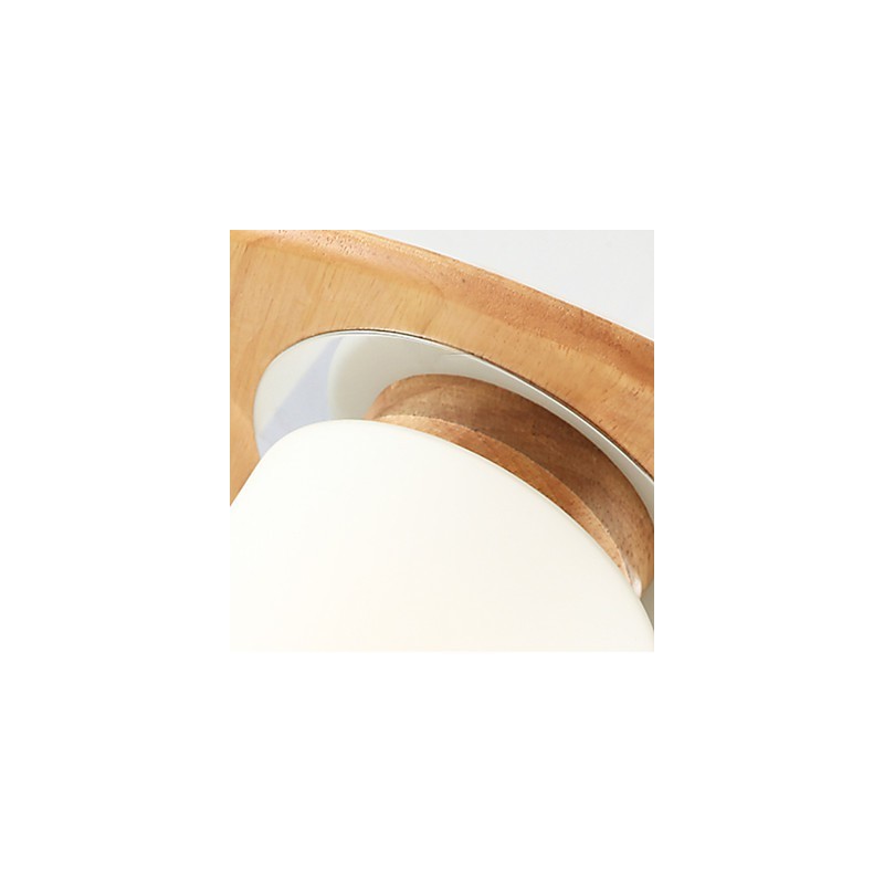High Brightness Original Wooden Modern Ceiling Lights Country Style