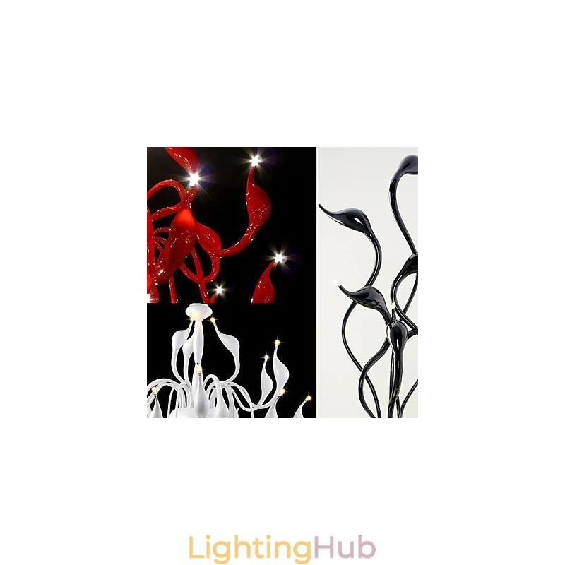 Modern Contemporary Painting Metal Chandelier Pendant Light