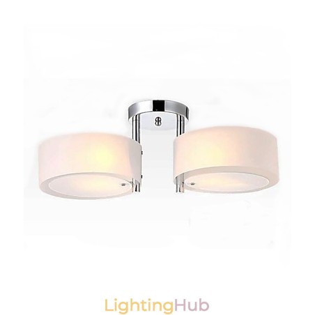 Flush Mount Modern Contemporary 2 Lights Ceiling Light Metal Flush Mount Modern Contemporary 2 Lights Ceiling Light Metal