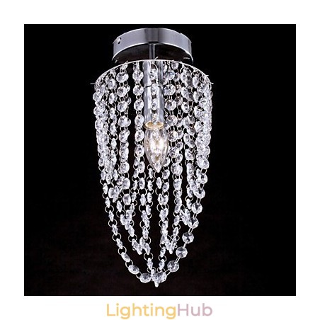 Flush Mount Crystal Modern Contemporary Outdoors Metal Flush Mount Crystal Modern Contemporary Outdoors Metal