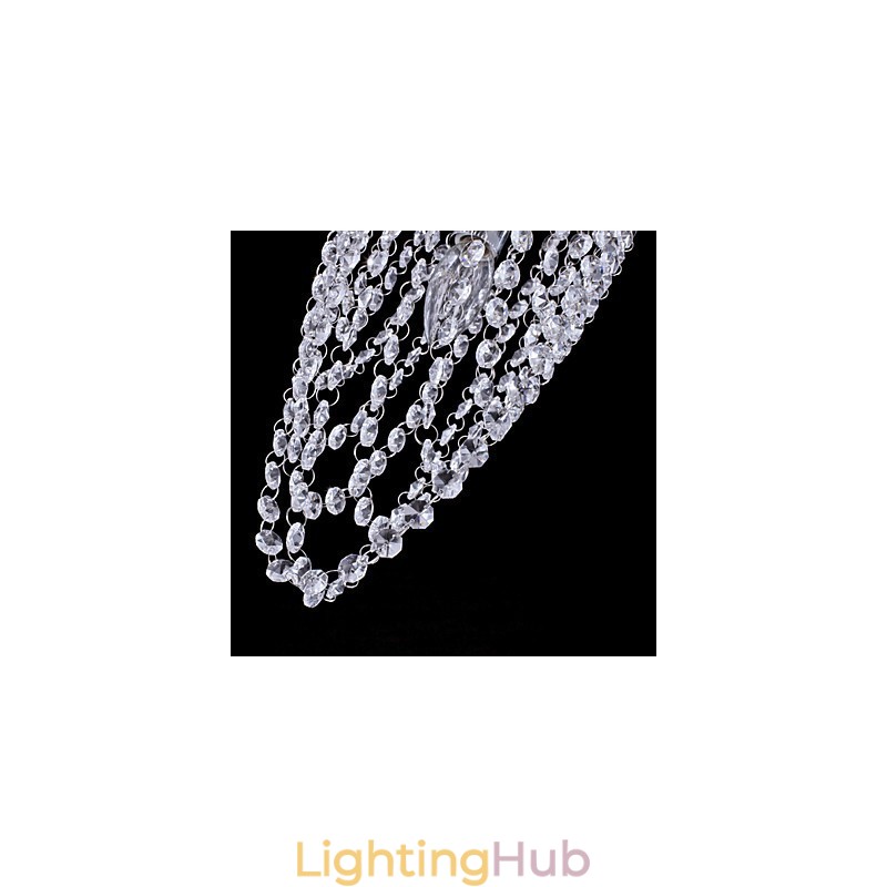 Flush Mount Crystal Modern Contemporary Outdoors Metal