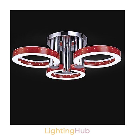 Modern Contemporary Chrome Metal Flush Mount Modern Contemporary Chrome Metal Flush Mount