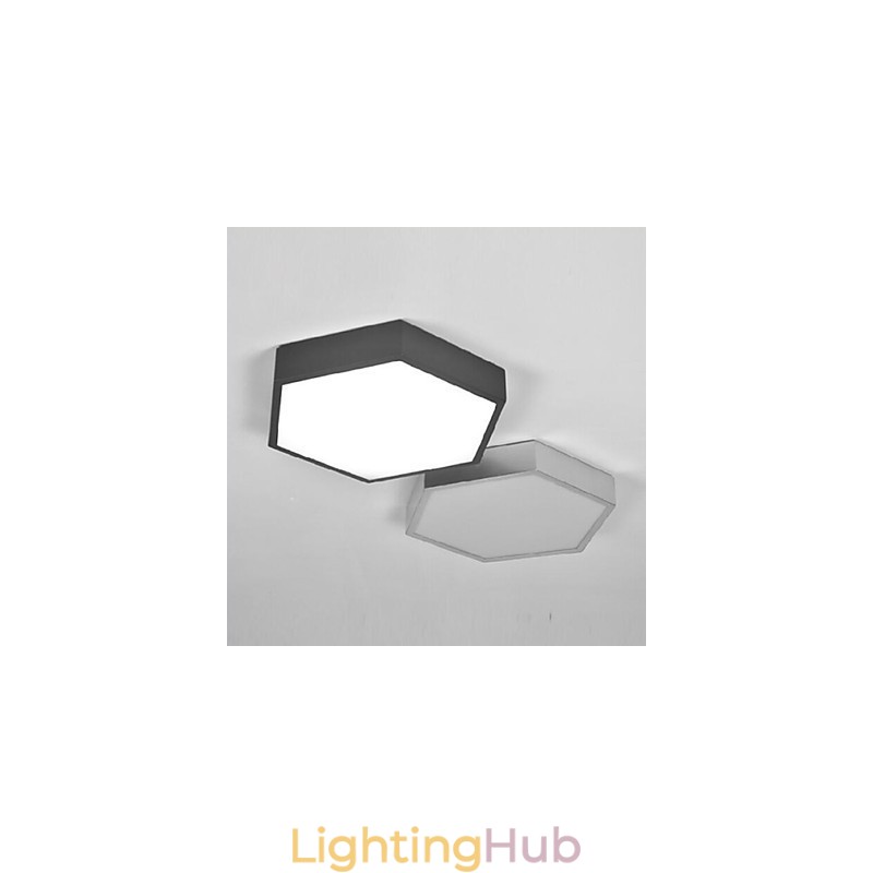 30CM 10 15㎡Creative Honeycomb Absorb Dome Light Hexagonal Geometry Lights Lamp