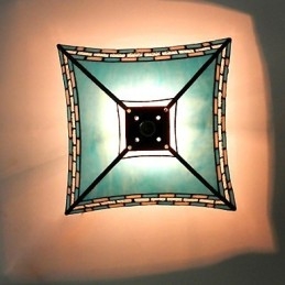 29.5CM The Mediterranean Porch Dovetail The To Absorb Dome Light Lamp