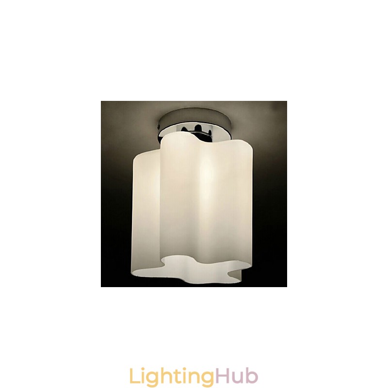 20*22CM 10 15㎡Single Head Lamps And Lanterns Glass Clouds Absorb Dome Light Pendant Light