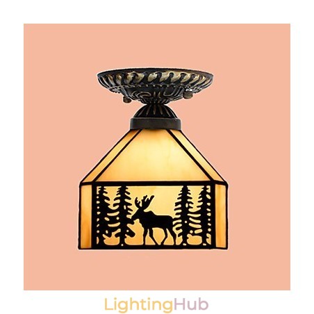 Christmas European Rural Creative Arts Stained Glass Absorb Dome Lamp Light Christmas European Rural Creative Arts Stained Glass Absorb Dome Lamp Light