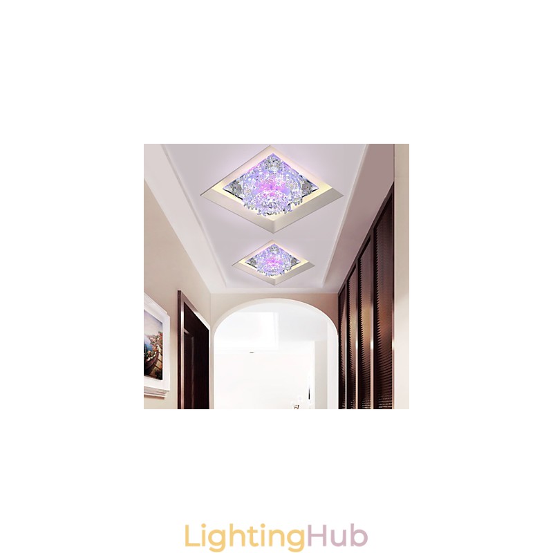 Square Smallpox Lamp Light Crystal Light Creatives Dome Light Tube Lamp Light