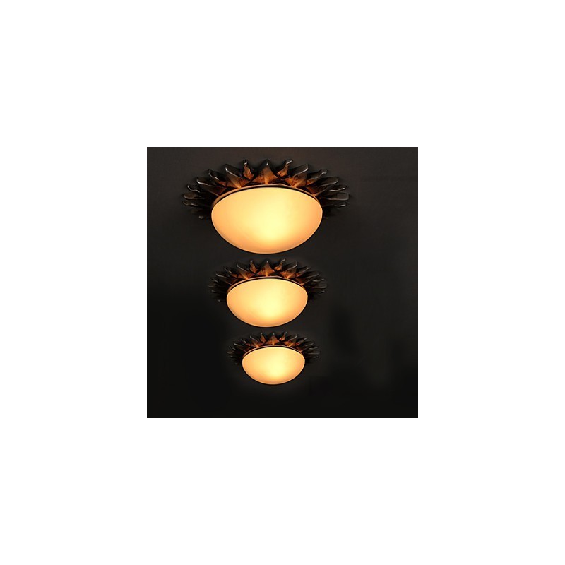 26*8CM Contemporary And Contracted Cartoon Art Sunflowers Absorb Dome Light