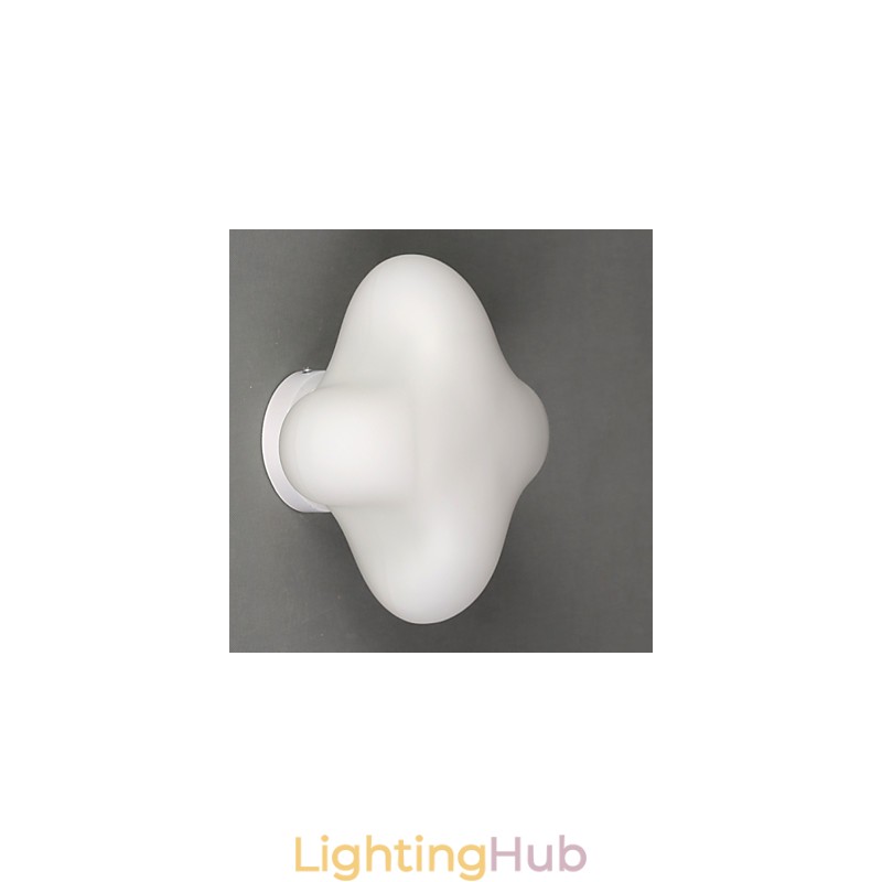 22*22CM Contemporary And Contracted Single Head Lucky Grass Glass Dome Light