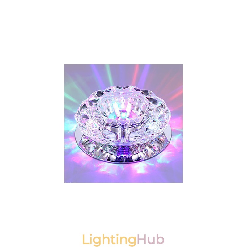 Crystal Ceiling Lamp Spotlight SMD 3W Creative Lamp Absorb Dome Light
