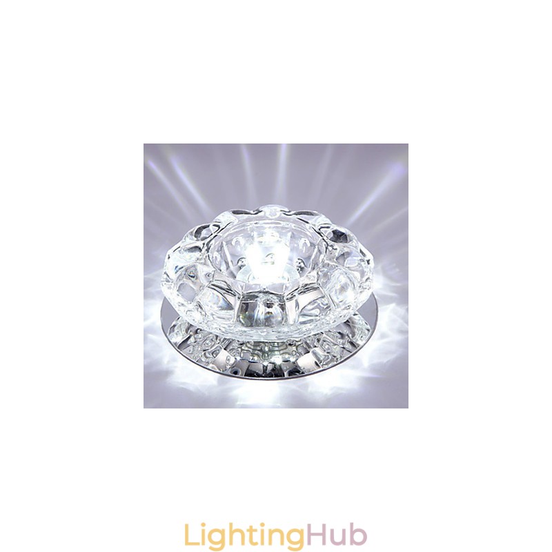 Crystal Ceiling Lamp Spotlight SMD 3W Creative Lamp Absorb Dome Light