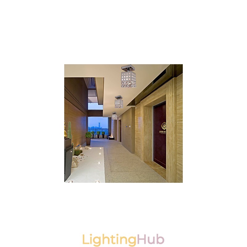 Mini Style Electroplated Flush Mount