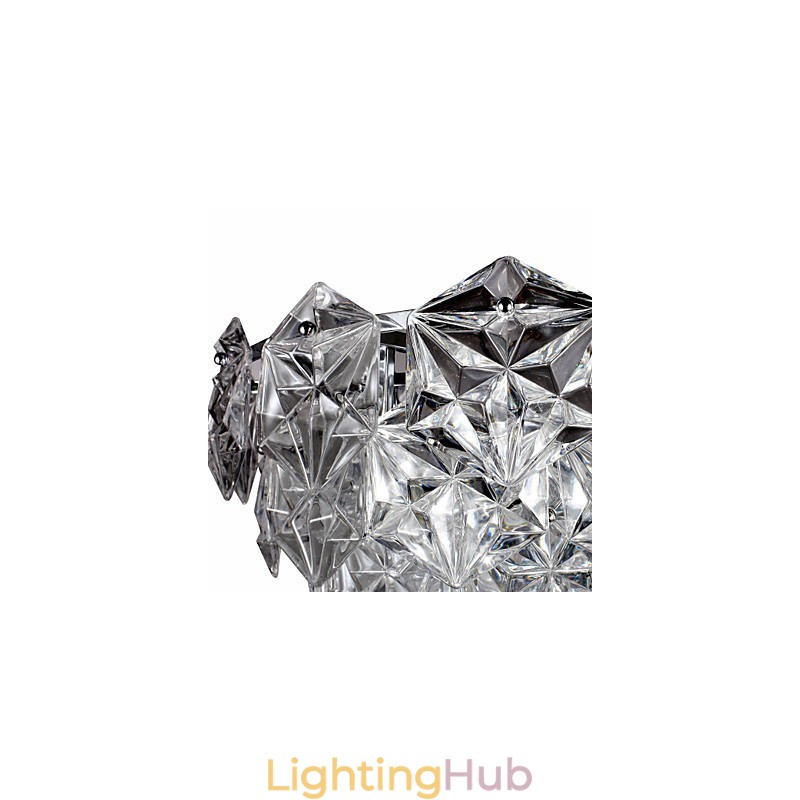 Modern Contemporary Crystal Others Crystal Chandelier Pendant Light Flush Mount
