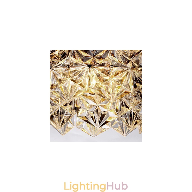 Modern Contemporary Crystal Others Crystal Chandelier Pendant Light Flush Mount