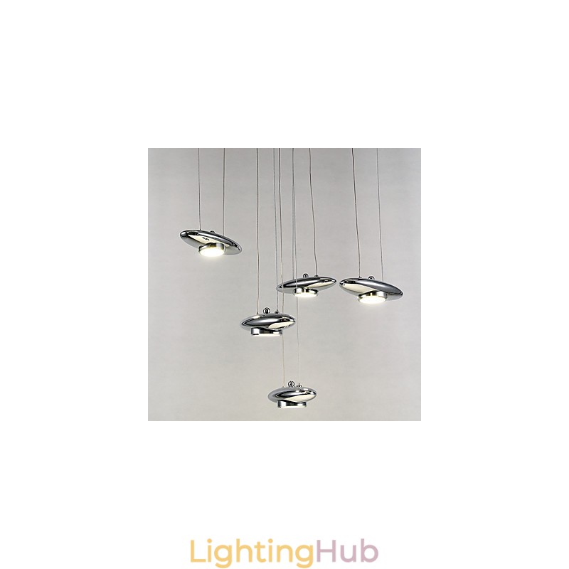 4W Modern Contemporary Traditional Classic Metal Flush Mount